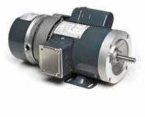 Marathon Electric D402, 3/4 Hp, 1800 Rpm, 56C FR, 115/208-230 V, 1 PH, Totally Enclosed, C-Face Footed, Brake Motor, 56C17F5354.