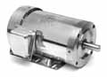 Marathon Electric N419A, 1 Hp, 1800 Rpm, 56HC FR, 208-230/460 Vac, 3 PH, Totally Enclosed, C-Face Footed, Stainless Steel, Washdown Duty, 56T17WD15336.