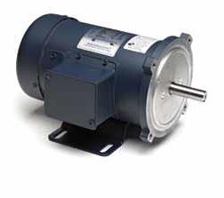 Marathon Electric Z614, 1 1/2 Hp, 1750 Rpm, 56C FR, 180 Vac, TEFC, C-Face Footed (Removable Base), DC Permanent Magnet, SCR Rated, 56E17F2007.