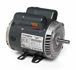 Marathon Electric E269A, 3/4 Hp, 1800 Rpm, 56C FR, 120/240 Vac, 1 PH, Dripproof, C-Face Footless, General Purpose, Manual Over Load, 056B17D15550.