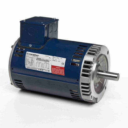 Marathon Electric C106B, 10 Hp, 3600 RPM, 213TC FR, 230/460 Vac, 3 PH, Dripproof, C-Face Footless, General Purpose, 213TTDWD16024.