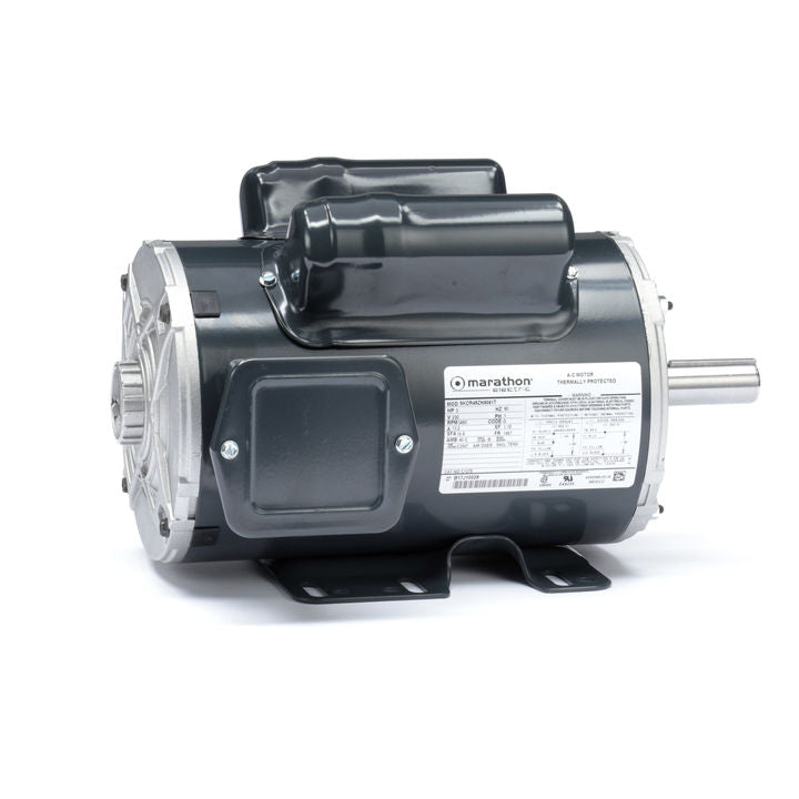 Marathon Electric C1275, 3 Hp, 3600 Rpm, 145T FR, 230 Vac, 1 PH, TEAO, Aeration Fan, Farm/Agricultural Duty, Rigid Base, 5KCR49ZN8061T.