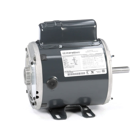 Marathon Electric C169, 1/2 Hp, 1800 Rpm, 56 FR, 115/230 Vac, 1 PH, Dripproof, Rigid Base, General Purpose, Manual Over Load, 5KC49GN0010Y.
