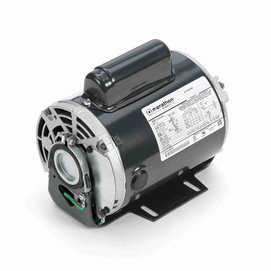 Marathon Electric C460, 1/4 HP, 1500 RPM, 48 FR, 110/220 Vac, 1 PH, Dripproof , Resilient Base, Fan & Blower,  5KC36LN19X.