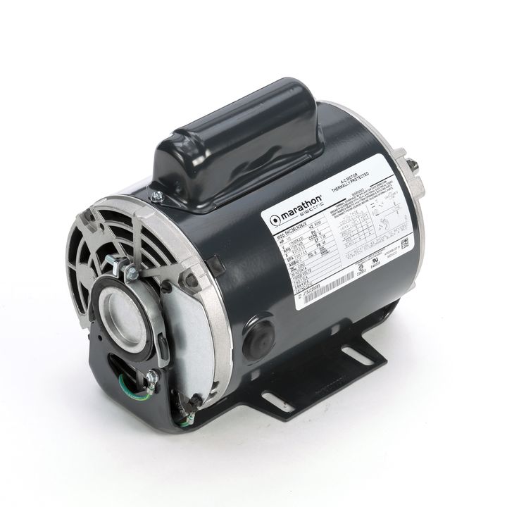 Marathon Electric C208, 1/3 HP, 3450 RPM, 48 FR, 115/230 Vac, 1 PH,  Dripproof, Resilient Base, Fan and Blower, 5KC35FN51X.