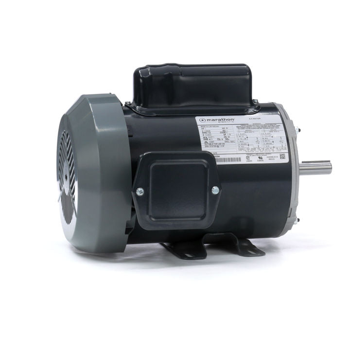 Marathon Electric C275, 1 Hp, 1800 Rpm, 56 FR, 115/230 Vac, 1 PH, TEFC, Rigid Base, General Purpose, No Overload, 5KC49TN0034