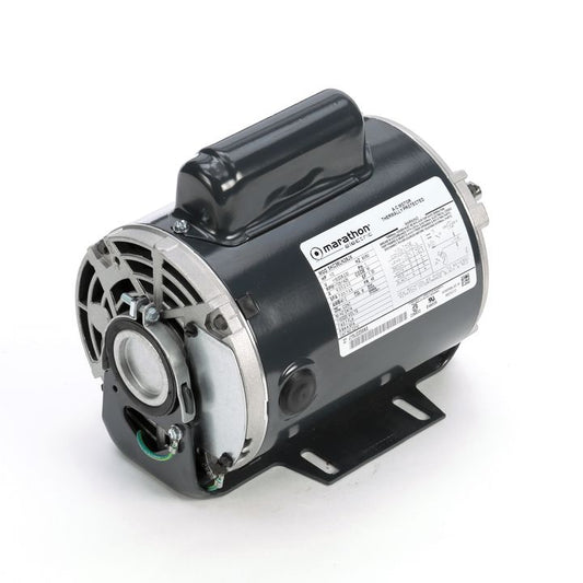 Marathon Electric C457, 1/3 HP, 1500 RPM, 56 FR, 110/220 Vac, 1 PH, Dripproof, Resilient Base, Fan and Blower, 5KC37NN14T.