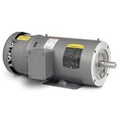 CBM3611T, 3 Hp, 1800 Rpm, 182TC FR, 230/480 Vac, 3 PH, TEFC, C-Face, Foot Mounted, Brake Motor