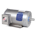 CSWDM3546T, 1 Hp, 1800 Rpm, 143TC FR, 208-230/460 Vac,3 PH, C-Face, TENV, Foot Mounted, Washdown Duty Motor, Paint-Free