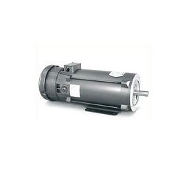 Baldor Electric CDPT3603, 3 Hp, 1750 Rpm, 182ATC FR, 180 Vdc,  TEFC, PM, C-Face With Base, SCR Drive Motor