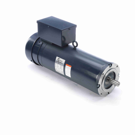 Century Electric DC161, 3 Hp, 1800 Rpm, 145TC FR, 180 Vac, Rigid Base, TEFC, SCR Motor.