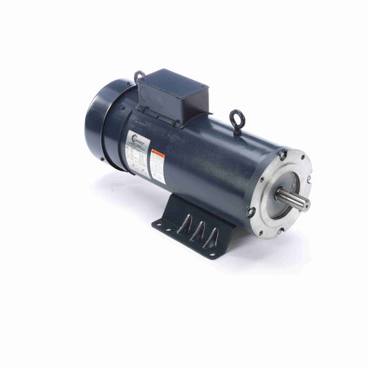 Century Electric DC158, 2 Hp, 1800 Rpm, 184TC FR, 180 Vac, TEFC, Rigid Base, SCR Motor.