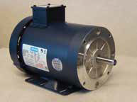121987.00, 2 HP, 1800 RPM, 145TC FR, TEFC, 208-230/460 Vac, 3 PH, C Face Less Base, Unit Handling