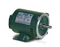 Leeson Electric E116785.00, 1 1/2 HP, 3600 RPM, 56C FR, DP, 230/460 Vac, 3 PH, C Face w/Base, General Purpose