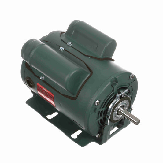 Leeson Electric E119362.00, 3/4 Hp, 1800 Rpm, 56 FR, 115/230 Vac, 1 PH, DP, Resilient Base, Fan & Blower Motor, General Purpose.