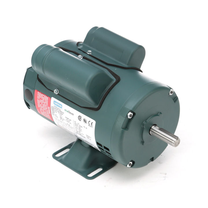 Leeson Electric E119348.00, 3/4 HP, 1800 RPM, 56 FR, DP, 115/208-230 Vac, 1 PH, Rigid Base, Capacitor Start, General Purpose