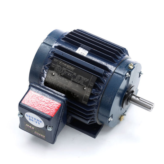 Marathon Electric E652A, 1 1/2 Hp, 1800 Rpm, 145T FR, 460 Vac, 3 PH, TENV,  Rigid Base, Hazardous Duty, Severe Duty, XRI Efficiency, 145TTTN16630.