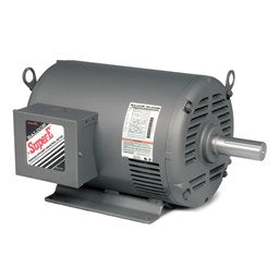 Baldor Electric EHM3313T-8, 10 HP, 1800 RPM, 215T FR, 200 Vac, 3 PH, ODP, Foot Mounted, HVAC,Super-E