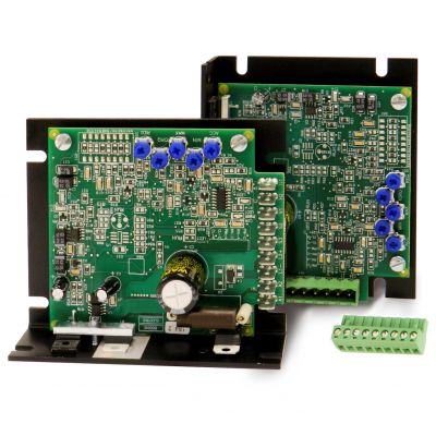 Bodine Electric 0789, 1/3 Hp, 0-24V, WPM-2137C, Filtered PWM DC Motor Speed Control, Chassis, Basic Speed Control, Terminal Block Connection