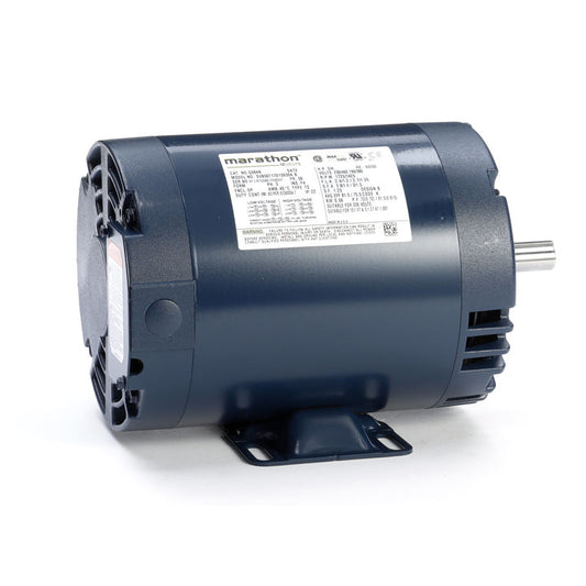 Marathon Electric G084A, 3/4 Hp, 1800 Rpm, 56 FR, 230/460 Vac, 3 PH. Rigid Base, Dripproof, General Purpose Motor, 56T17D11055.