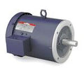 Leeson Electric G131492.00, 5 HP, 1800 RPM, 184TC FR, 208-230/460 Vac, 3 PH,  TEFC, C Face Less Base, General Purpose