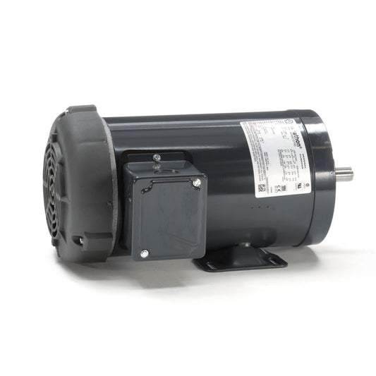 Marathon Electric K260, 1 1/2 Hp, 1800 Rpm, 56HC FR, 208-230/460 Vac, 3 PH, TEFC, C-Face Footed, General Purpose, Standard Efficiency