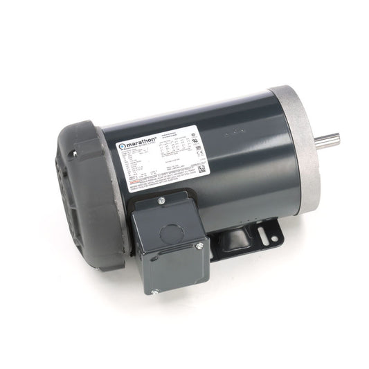 Marathon Electric G563A, 1 Hp, 1800 Rpm, 56HC FR, 230/460 Vac, 3 PH, TEFC, C-Face Footed, General Purpose, EPAct Efficiency, 56T17F15658