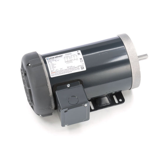 Marathon Electric G584A, 1 1/2 Hp, 1800 Rpm, 56HC FR, 230/460 Vac, 3 PH, TEFC, C-Face Footed, General Purpose, EPAct Efficiency, 56T17F15641.
