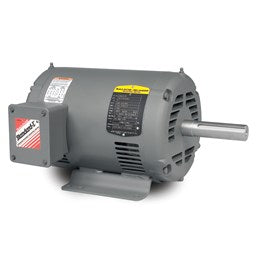 Baldor Electric GDM3313T, 10 Hp, 1800 RPM, 215TZ FR, 208-230/460 Vac, 3 PH, ODP, Foot Mounted, Grain Dryer/Centrifugal Fan Motor,