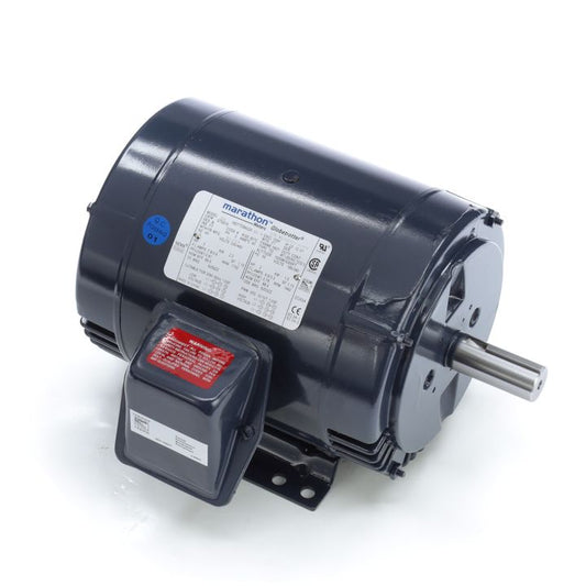 GT0010A, 182TTDBD6026, 3 Hp, 1800 Rpm, 182T FR, 230/460 Vac, 3 PH, DP, Rigid Base, General Purpose Motor