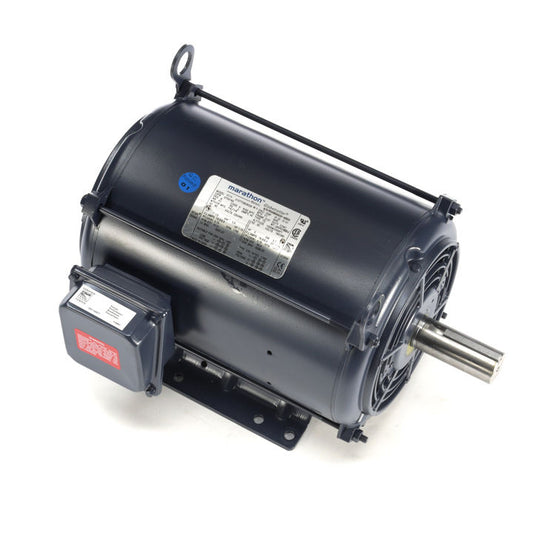 Marathon Electric GT0016A, 7 1/2 Hp, 1800 Rpm, 213T FR, 230/460 Vac, 3 PH, General Purpose, Globetrotter, Dripproof, 213TTDBD6026,