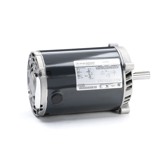 Marathon Electric H209, 1/6 Hp, 1140 Rpm, 56CZ FR, 115 Vac, 1 PH, Dripproof, C-Face Footless, Exhaust Ventilator, No Overload, 5KH37PN36