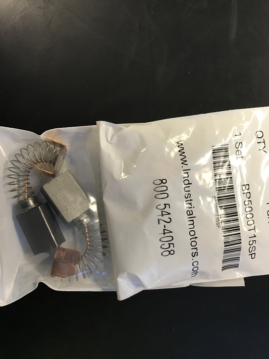 BP5000T15SP, Replacement Brush, Grade 3971, W 3/4" x D 7/16" x L 1" (All Stock Brushes are sold in Sets of Two)