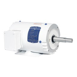 Baldor Electric JMEWDM3546T, 1 Hp, 1800 Rpm, 143JM FR, 230/460 Vac, 3 PH, TENV, Washdown Close-Coupled Pump Motor