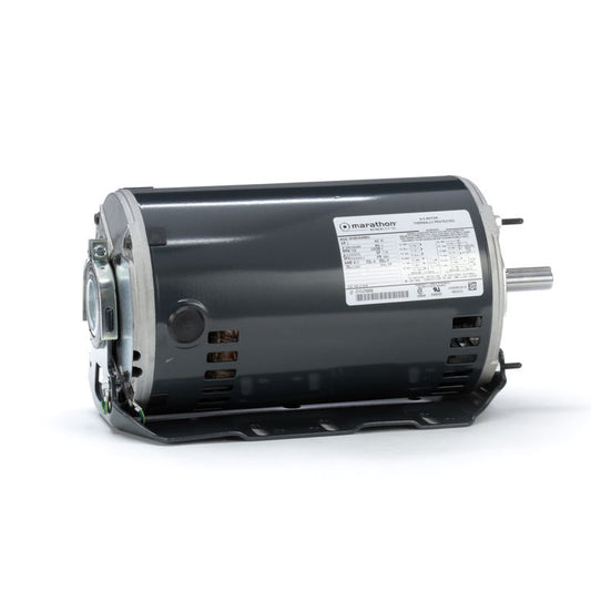 Marathon Electric K1418, 2 Hp, 1800 Rpm, 56H FR, 208-230/460 Vac, 3 PH, Dripproof, Resilient Base, Fan Blower Motor, Auto Over Load, 5K49UN4086X.