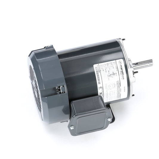 Marathon Electric K158, 1/2 Hp, 1800 Rpm, 56 FR, 208-230/460 Vac, 3 PH, TEFC, Rigid Base, General Purpose, Standard Efficiency, 5K35MNB117.