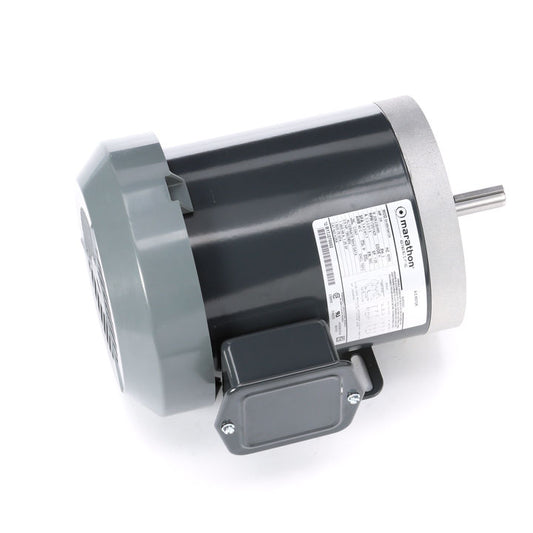 Marathon Electric K258, 3/4 Hp, 1800 Rpm, 56C FR, 208-230/460 Vac, 3 PH, TEFC, C-Face Footed, General Purpose, Standard Efficiency, 5K49KN4124