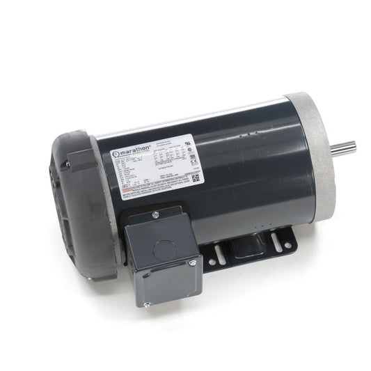 Marathon Electric K701A, 1 Hp, 1200 Rpm, 56HC FR, 208-230/460 Vac, 3 PH, TEFC, C-Face with Base, General Purpose, Standard Efficiency, 56T11F15521