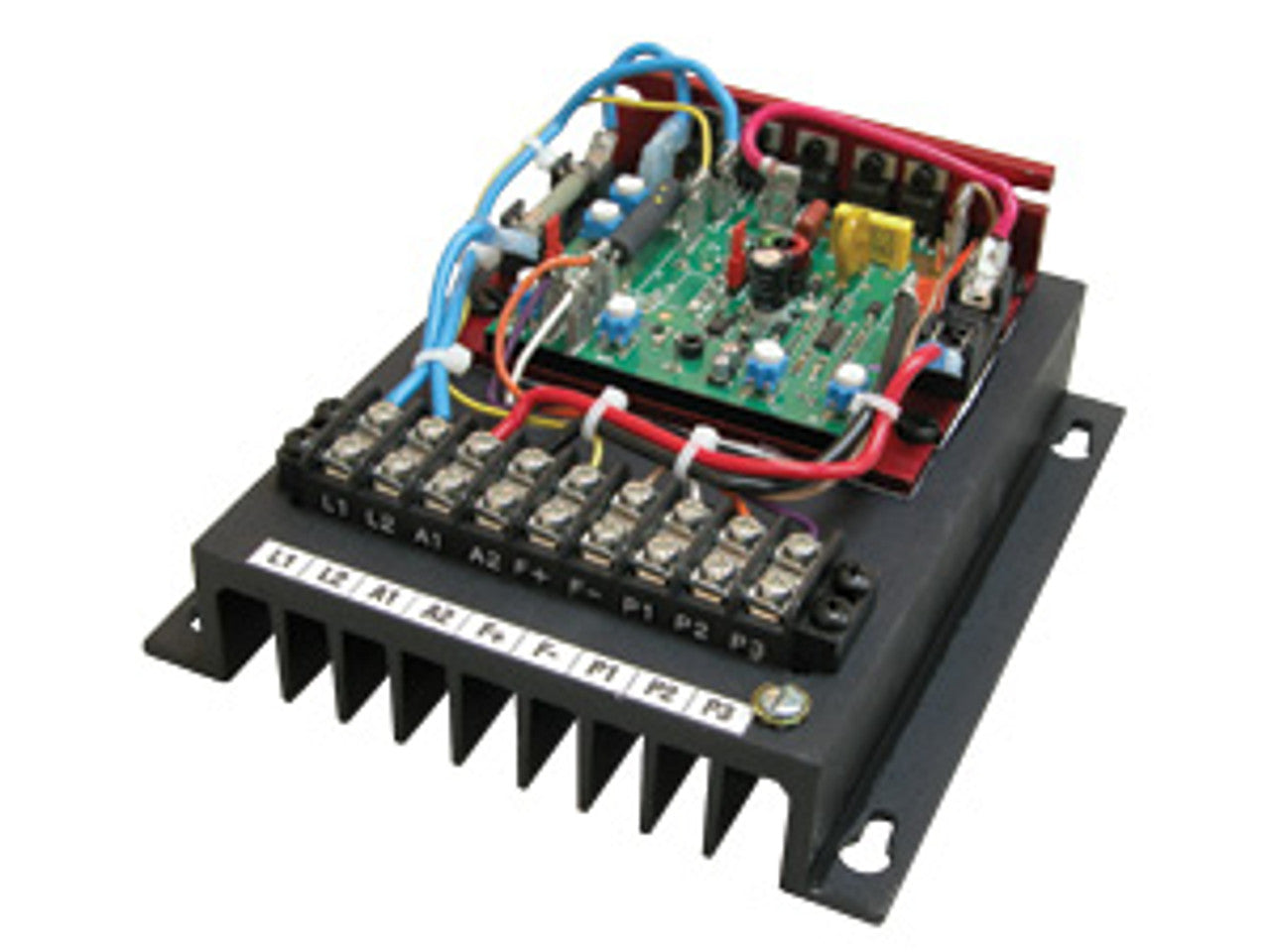 KB Electronics KBCC-225R (9924), SCR Relay Reversing DC Drives, 230 Vac Input, 0-180 Vac Output, thru 1 1/2 HP, Open Chassis