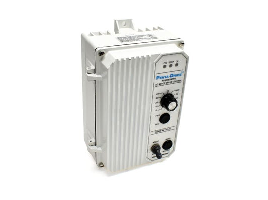 KB Electronics KBRC-240D White (8841), SCR, 115/230 VAC, thru 1.0/2.0 HP, 90/180 VDC ARM, NEMA 4X Enclosure