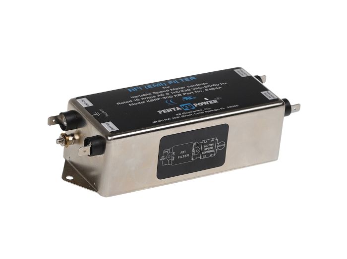 KB Electronics KBRF-300 (9484) Radio Frequency Interference Filter, CE Approved AC Line Filter (Class B)