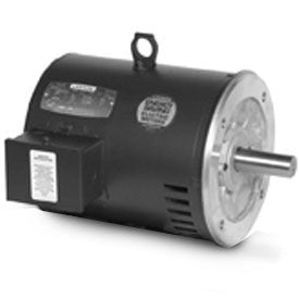 LM24917, 1 HP, 1800 RPM, 56C FR, DP, 230/460 Vac, 3 PH, C Face Less Base, General Purpose