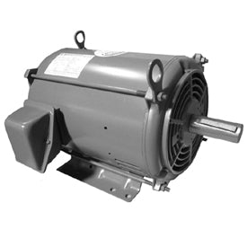 LM28121, 10 HP, 1200 RPM, 256T FR, DP, 200 Vac, 3 PH, Rigid Base w/Encoder, Traction Elevator Hoist