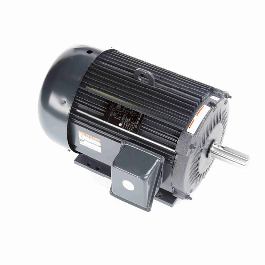 Leeson Electric LM16757, 10 HP, 1800 RPM, 215TC FR, TEFC, 230/460 Vac, 3 PH, Rigid Base, General Purpose