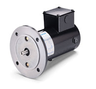 Leeson Electric M1130152.00, 1/4 HP, 3000 RPM, 63 FR, TEFC, 180 VDC, B5 Flange, DC Metric