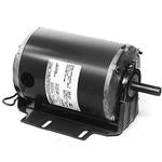 Leeson Electric M900277.00, 1/3 HP, 1200 RPM, 56 FR, DP, 115 Vac, 1 PH, Resilient Base, Belted Fan
