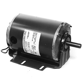 Leeson Electric M900195.00, 1/4 HP, 1800 RPM, 48YZ FR, DP, 115 Vac, 1 PH, Resilient Base, Belted Fan