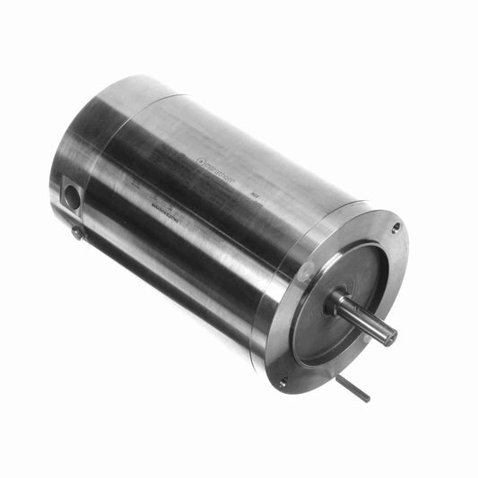 Marathon Electric N274, 1 1/2 Hp, 1800 Rpm, 145TC FR, 115/208-230 Vac, Single Phase, Totally Enclosed, C-Face Footed, Stainless/BISSC, 145TBWD5327.