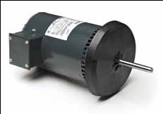 Marathon Electric P195, 1 Hp, 1075 Rpm, 48Y FR, 200-230/460 Vac, Commercial Condenser Fan/Heat Pump, PSC, Belly Band, 5KCP39SNB482S