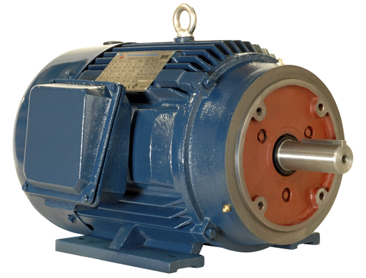 North American Electric PE286TC-40-2, 40 HP, 3600 RPM, 286TC Frame, 208-230/460V, 3PH, NEMA Design B, 60HZ, 1.15 S.F., TEFC, Gen Purp, Cast Iron, Prem Eff, Inverter Duty, C-Flange with Feet
